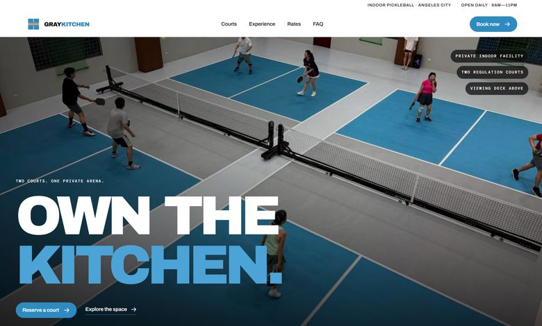 The Gray Kitchen website